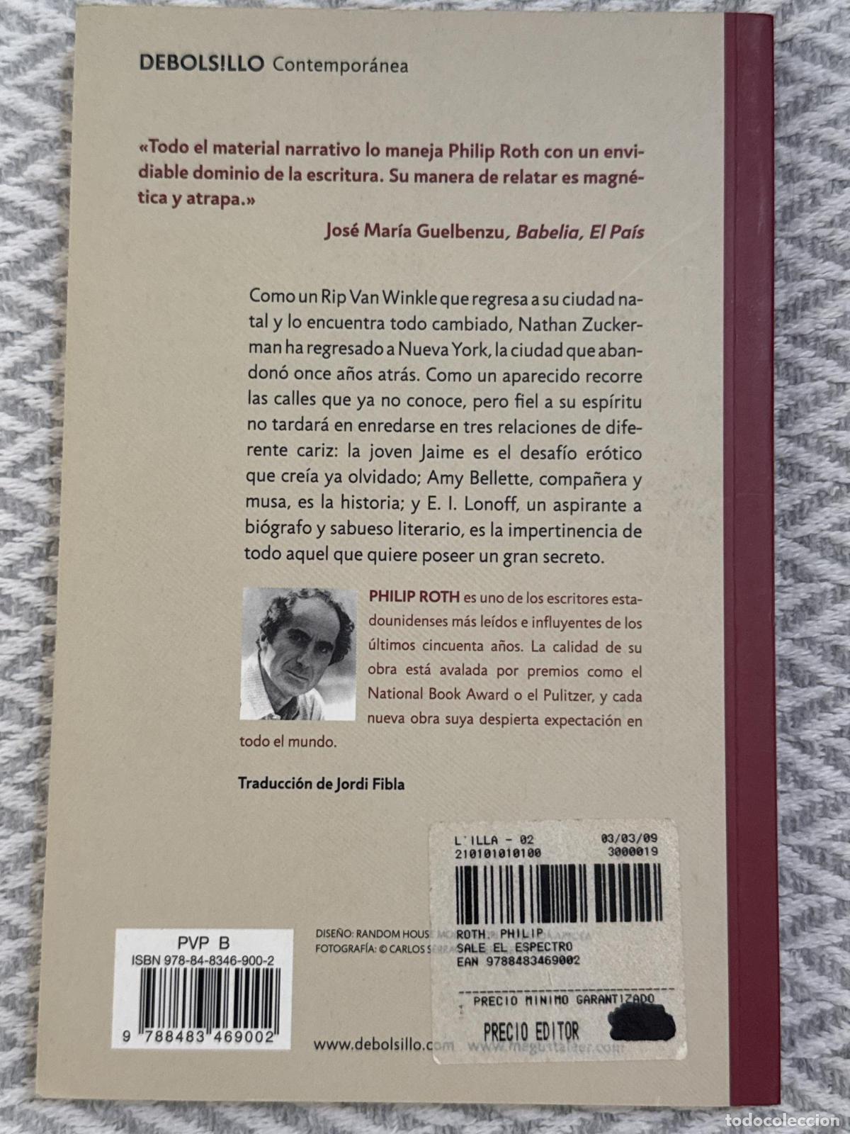 Libros: Sale el espectro - Roth, Philip - Foto 2