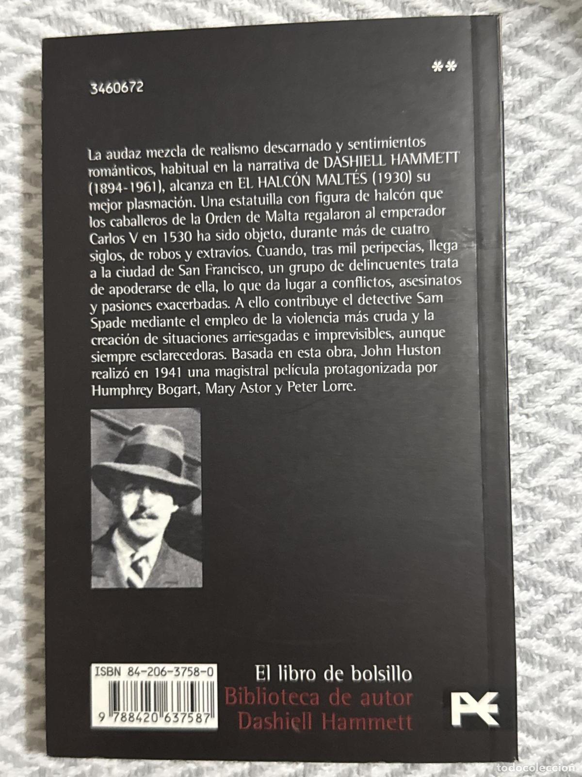 Libros: El halc&oacute;n malt&eacute;s - Hammett, Dashiell - Foto 2