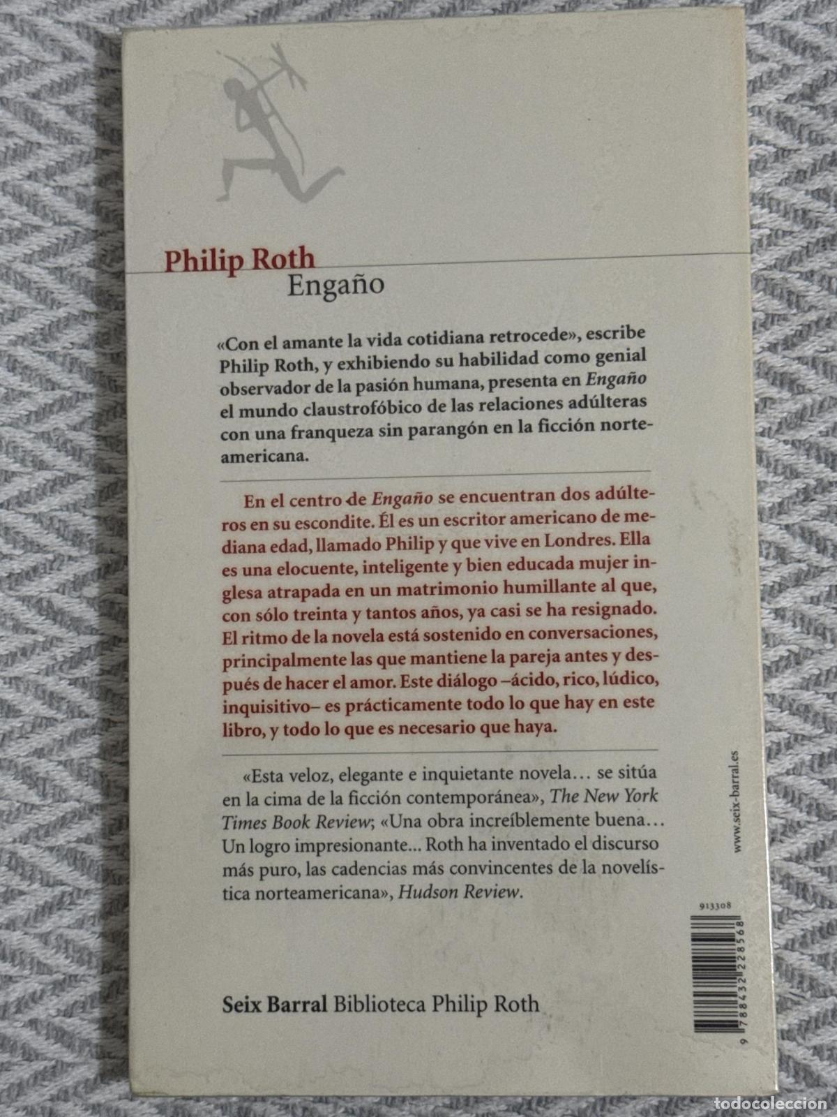 Libros: Enga&ntilde;o - Roth, Philip - Foto 2
