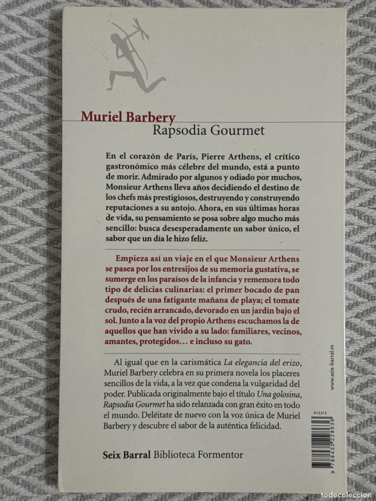 Libros: Rapsodia Gourmet - Barbery, Muriel - Foto 2