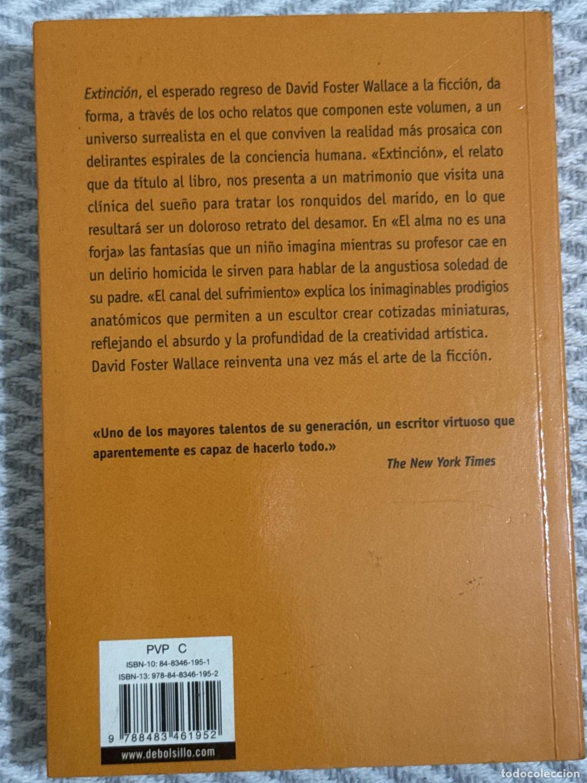 Libros: Extinci&oacute;n - David Foster Wallace - Foto 2