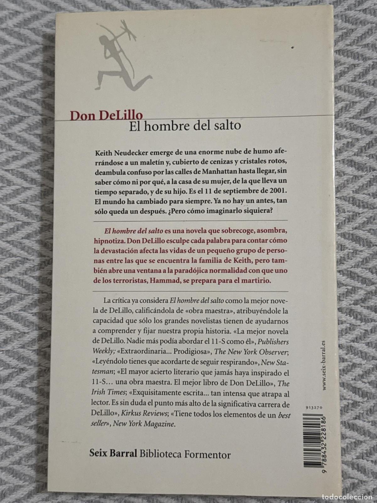 Libros: El hombre del salto - DeLillo, Don - Foto 2