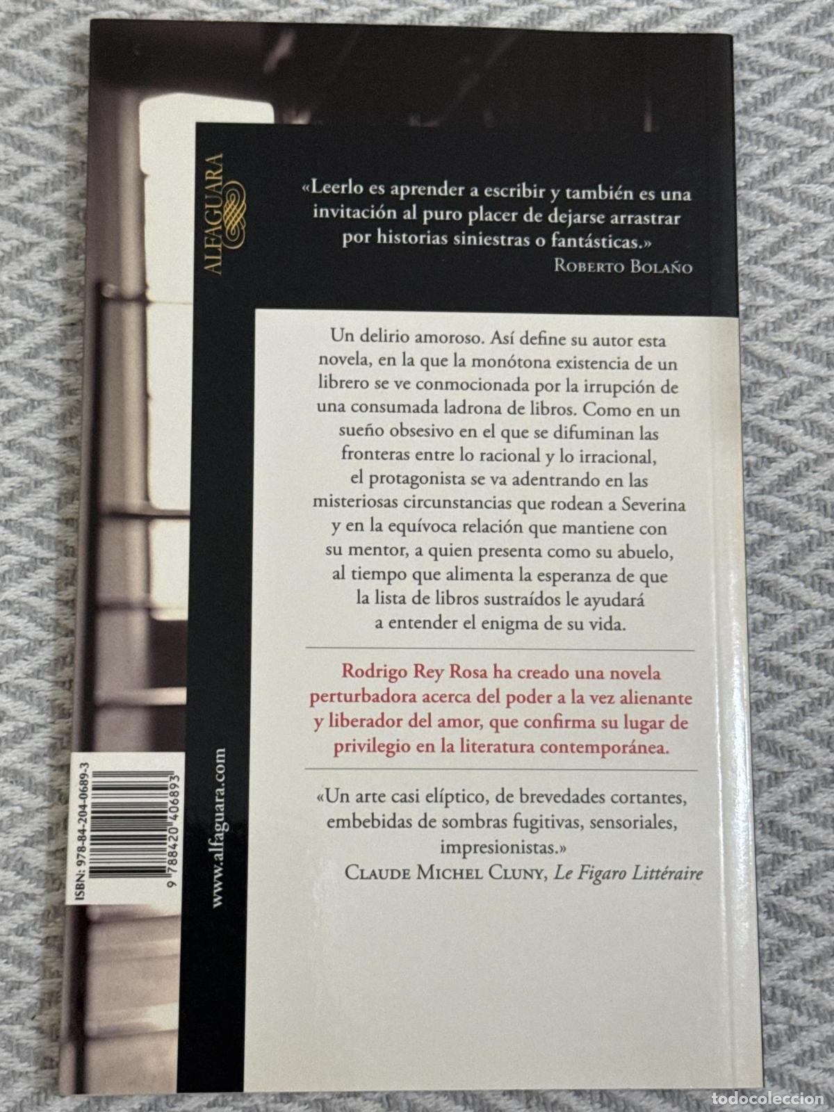 Libros: Severina - Rey Rosa, Rodrigo - Foto 2
