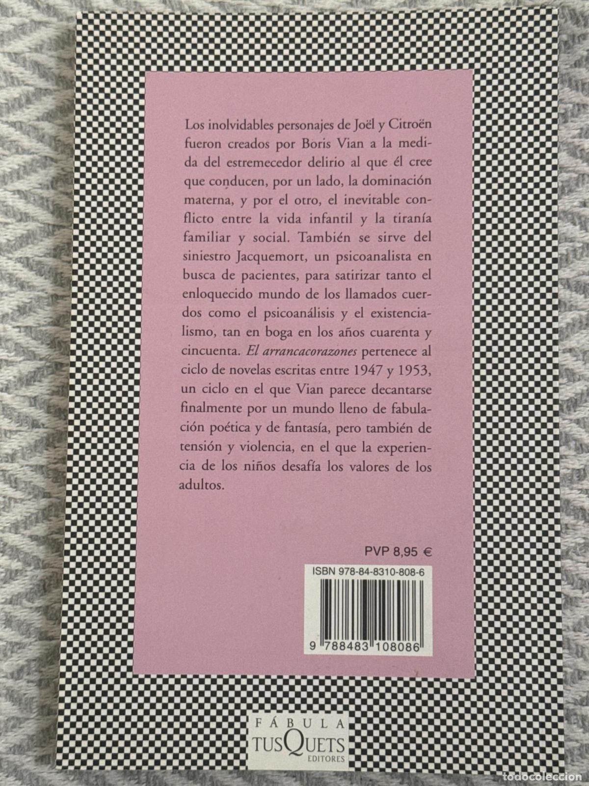 Libros: El arrancacorazones - Vian, Boris - Foto 2