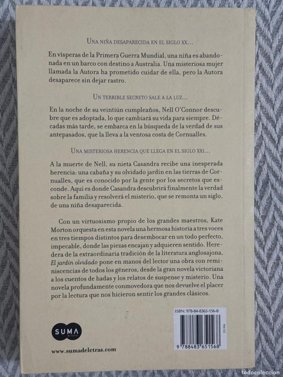 Libros: El jard&iacute;n olvidado - Morton, Kate - Foto 2