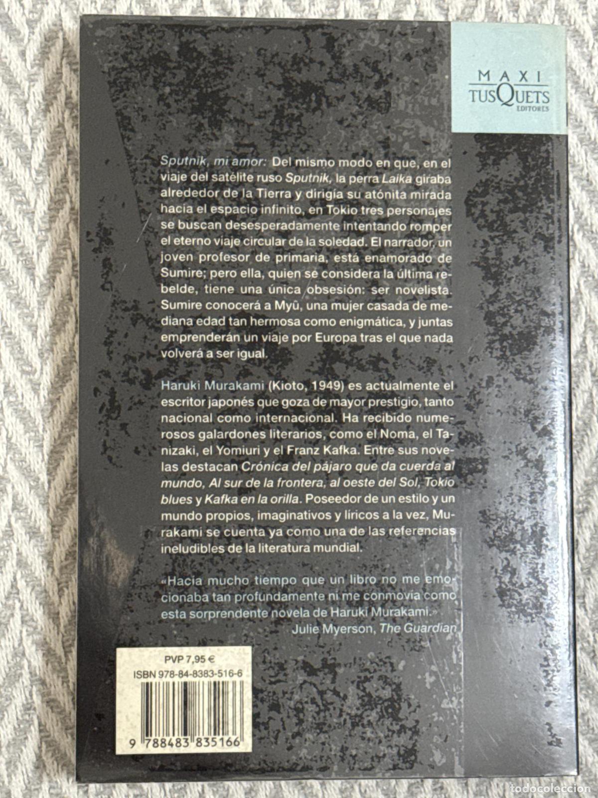 Libros: Sputnik, mi amor - Murakami, Haruki - Foto 2