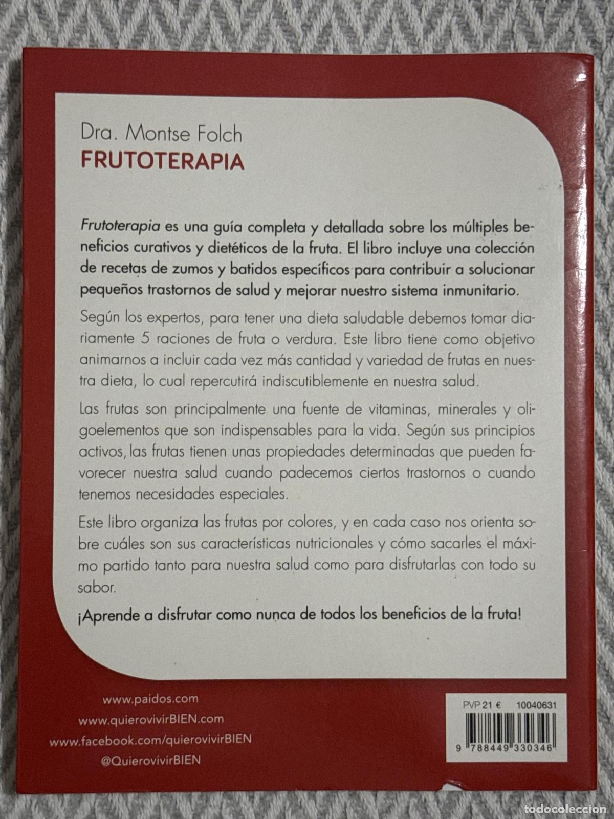 Libros: Frutoterapia - Folch, Montse - Foto 2
