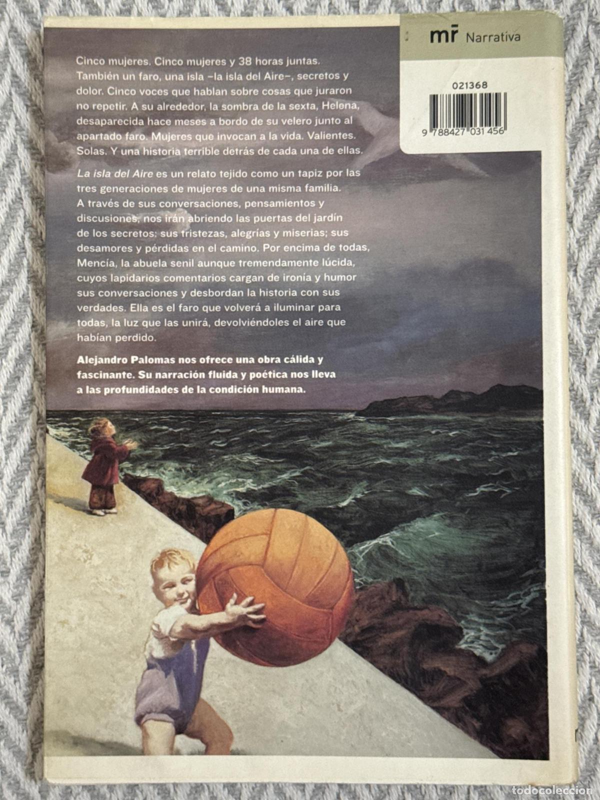 Libros: La isla del aire. Es el faro... Hora de irnos - Alejandro Palomas - Foto 2