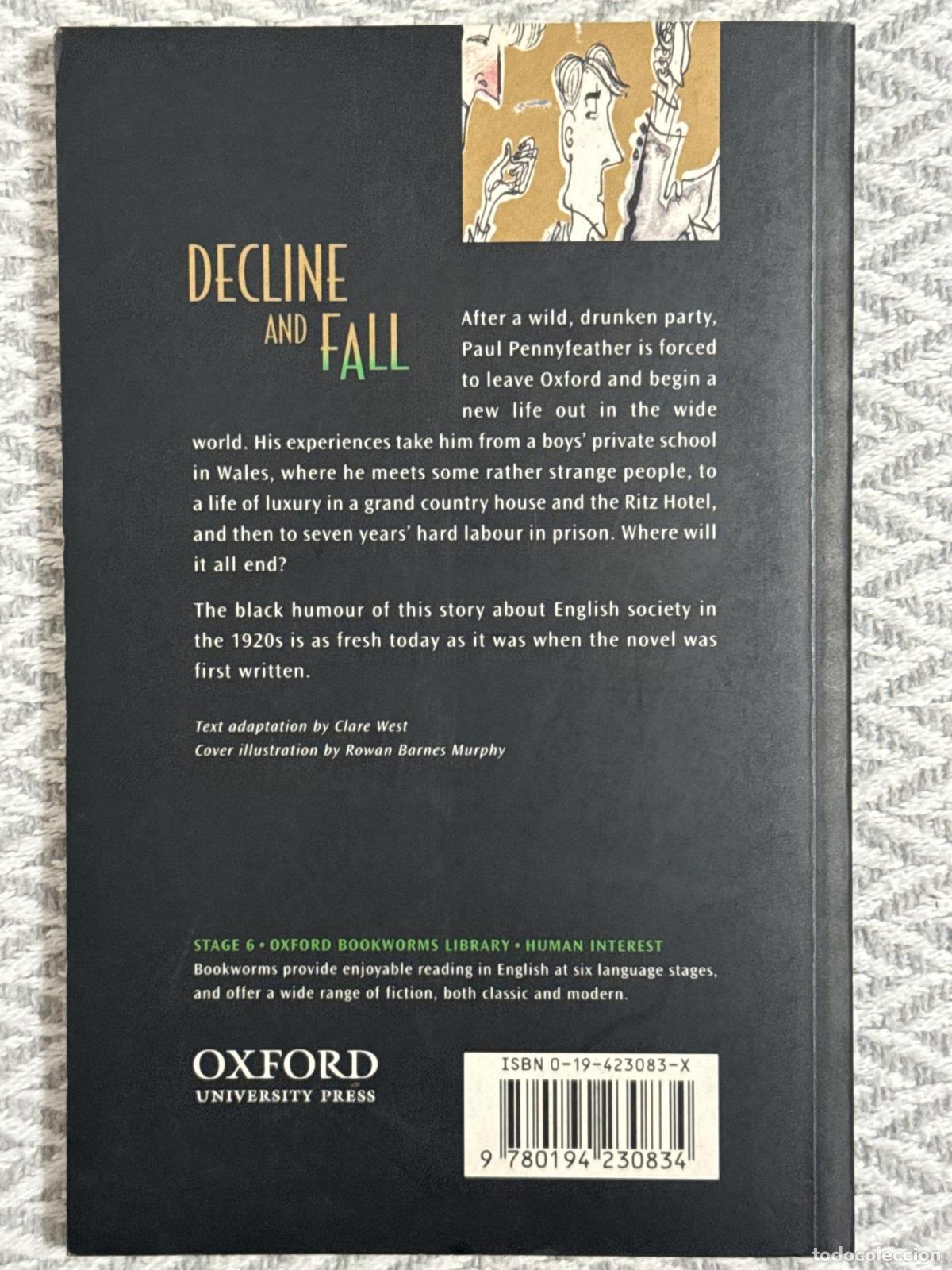 Libros: Decline and fall - Waugh, Evelyn - Foto 2