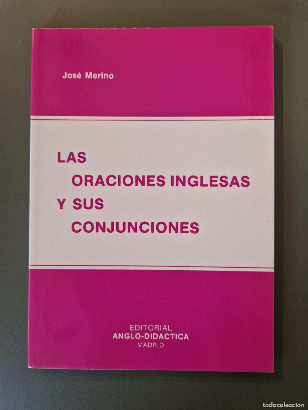 Libros: Las oraciones inglesas y sus conjunciones - Jos&eacute; Merino