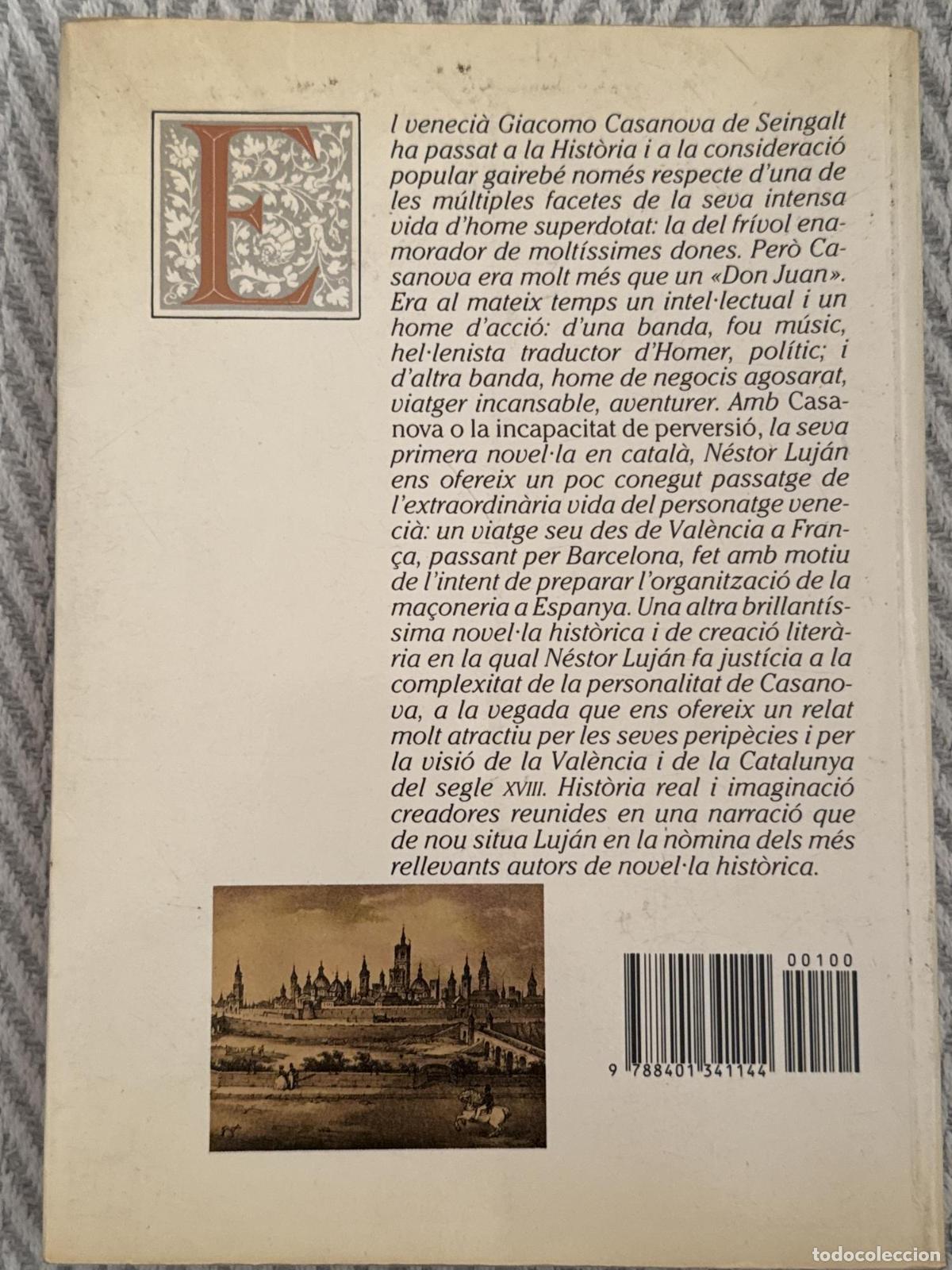 Libros: Casanova o la incapacitat de perversi&oacute; - N&eacute;stor Luj&aacute;n - Foto 2