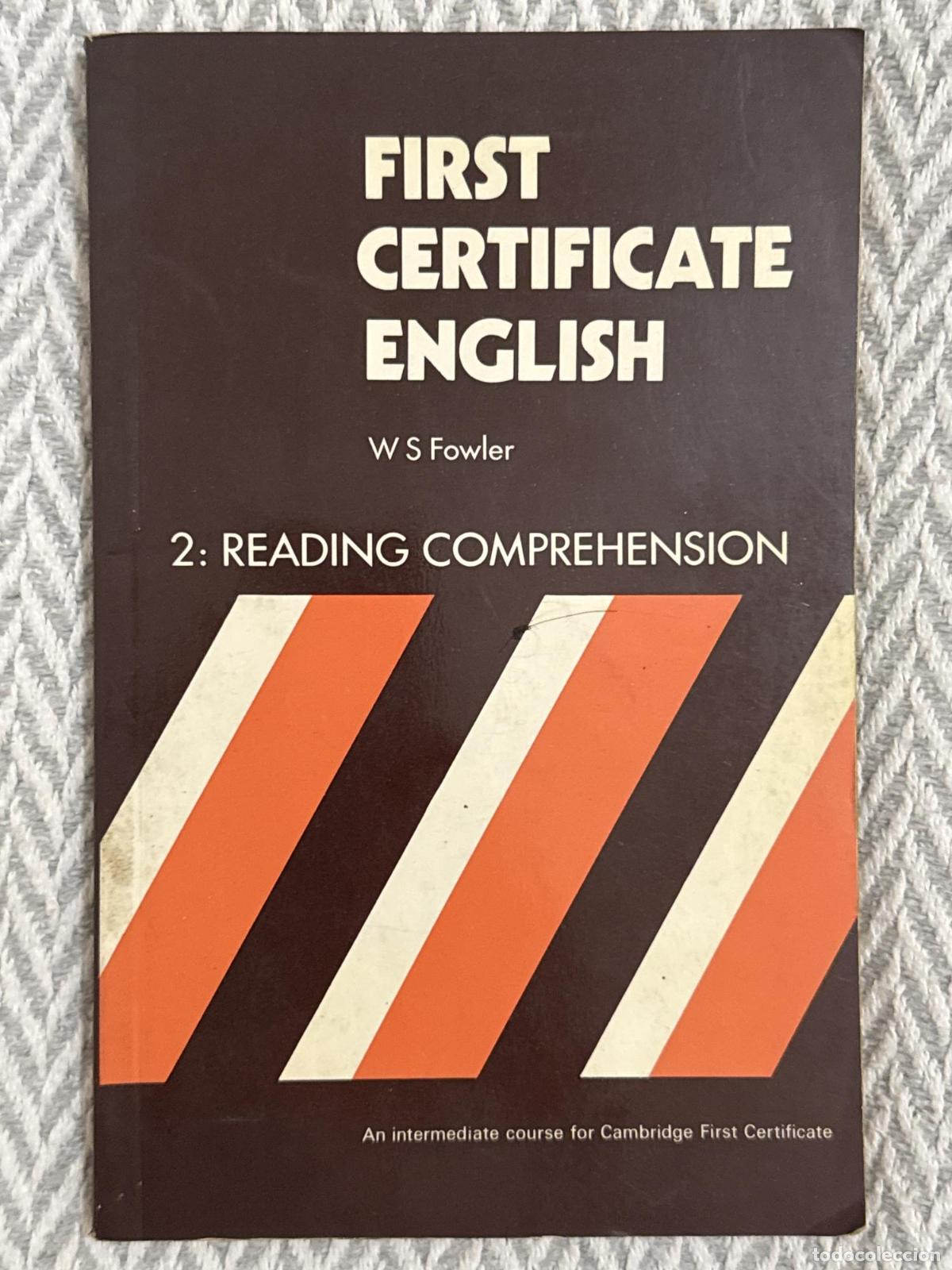 Libros: First certificate English: Reading comprehension - W.S. Fowler - Foto 1