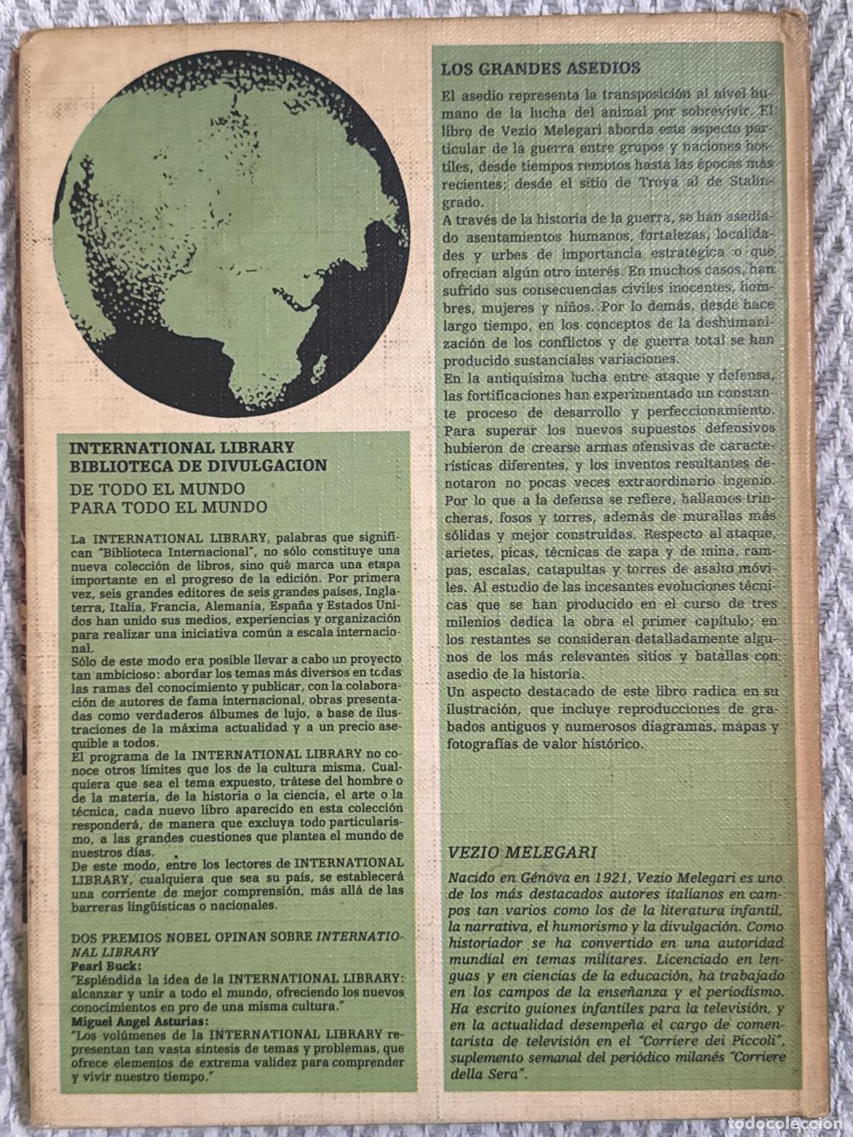 Libros: Los grandes asedios - Vezio Melegari - Foto 2