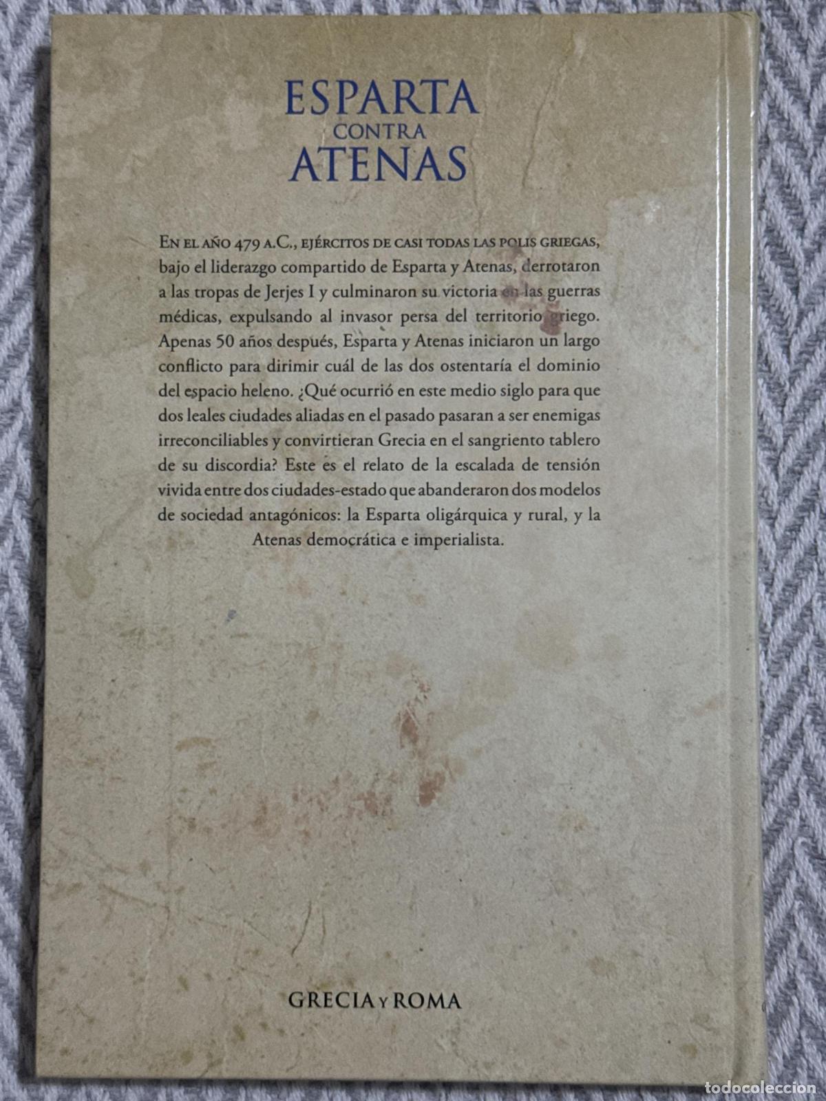 Libros: Esparta contra Atenas - Ja&eacute;n S&aacute;nchez/Moreno - Foto 2