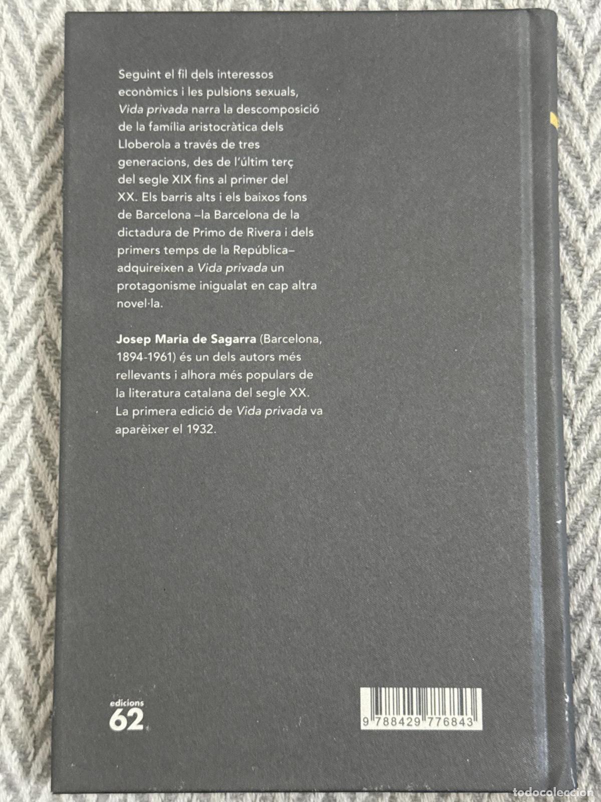 Libros: Vida privada - Josep Maria de Sagarra - Foto 2