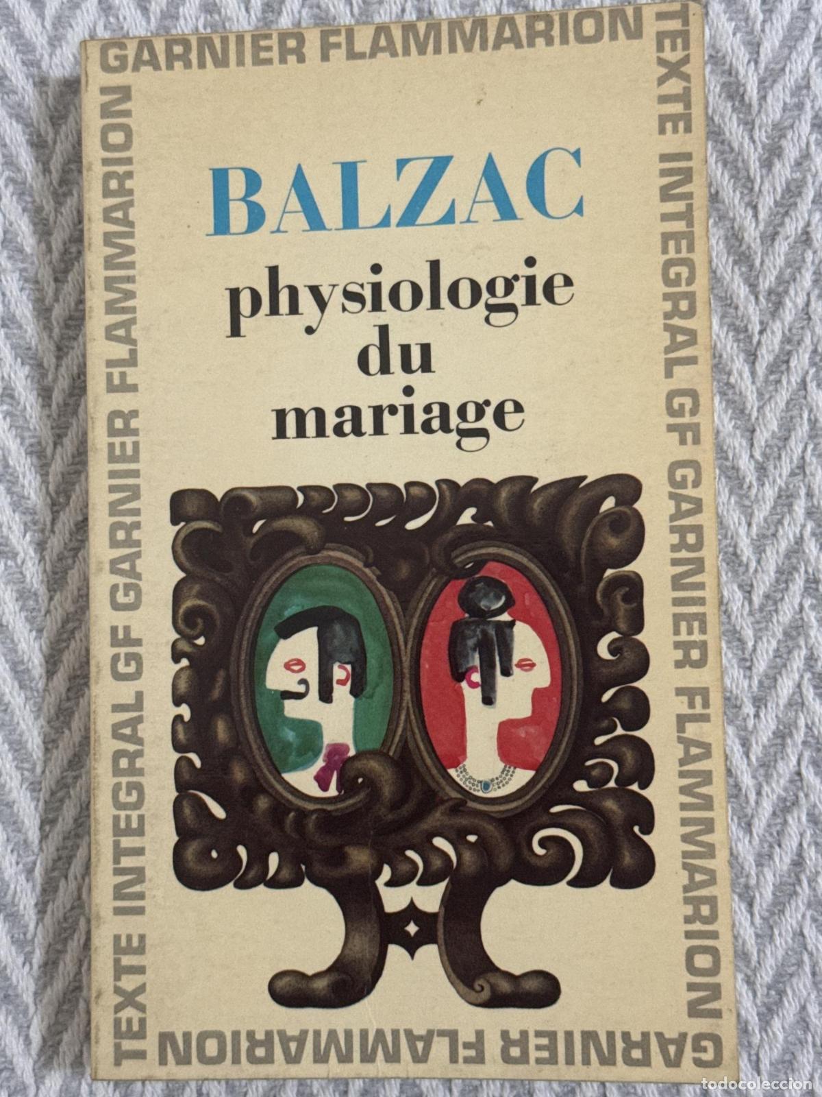 Libros: Physiologie du mariage - Balzac - Foto 1