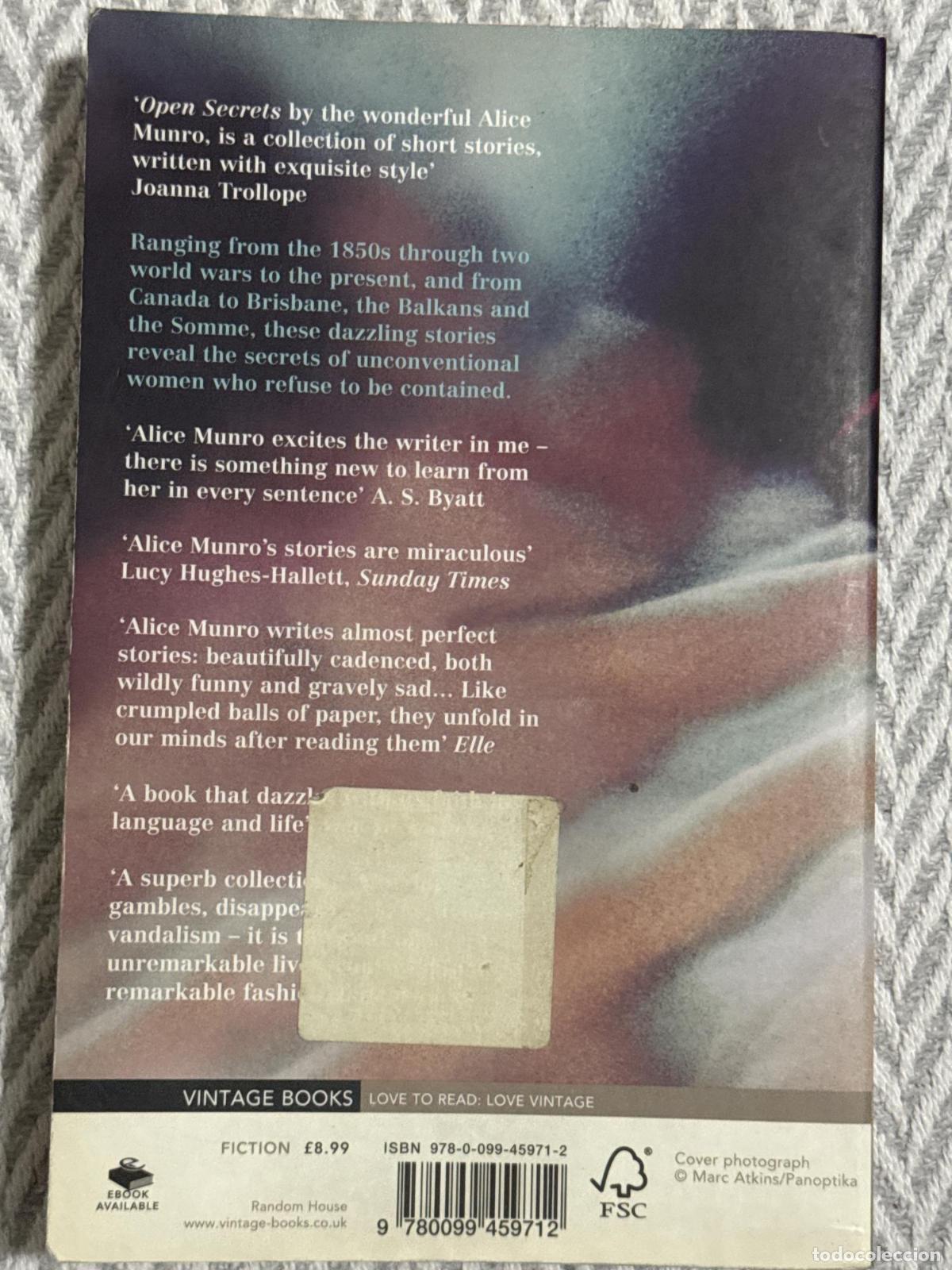 Libros: Open secrets - Alice Munro - Foto 2