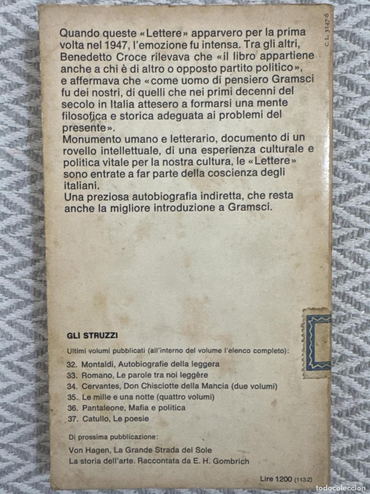 Libros: Lettere dal carcere - Antonio Gramsci - Foto 2