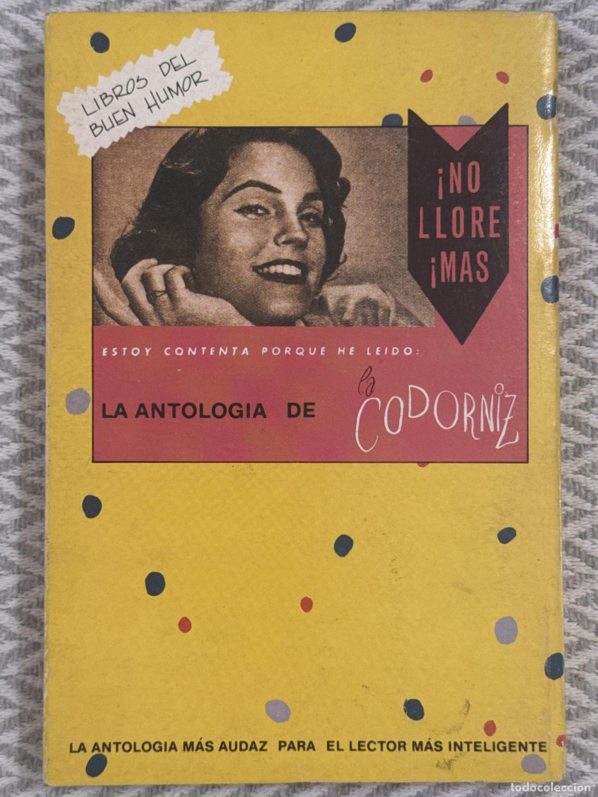 Libros: Antolog&iacute;a de la codorniz 1951-1960 - VVAA - Foto 2
