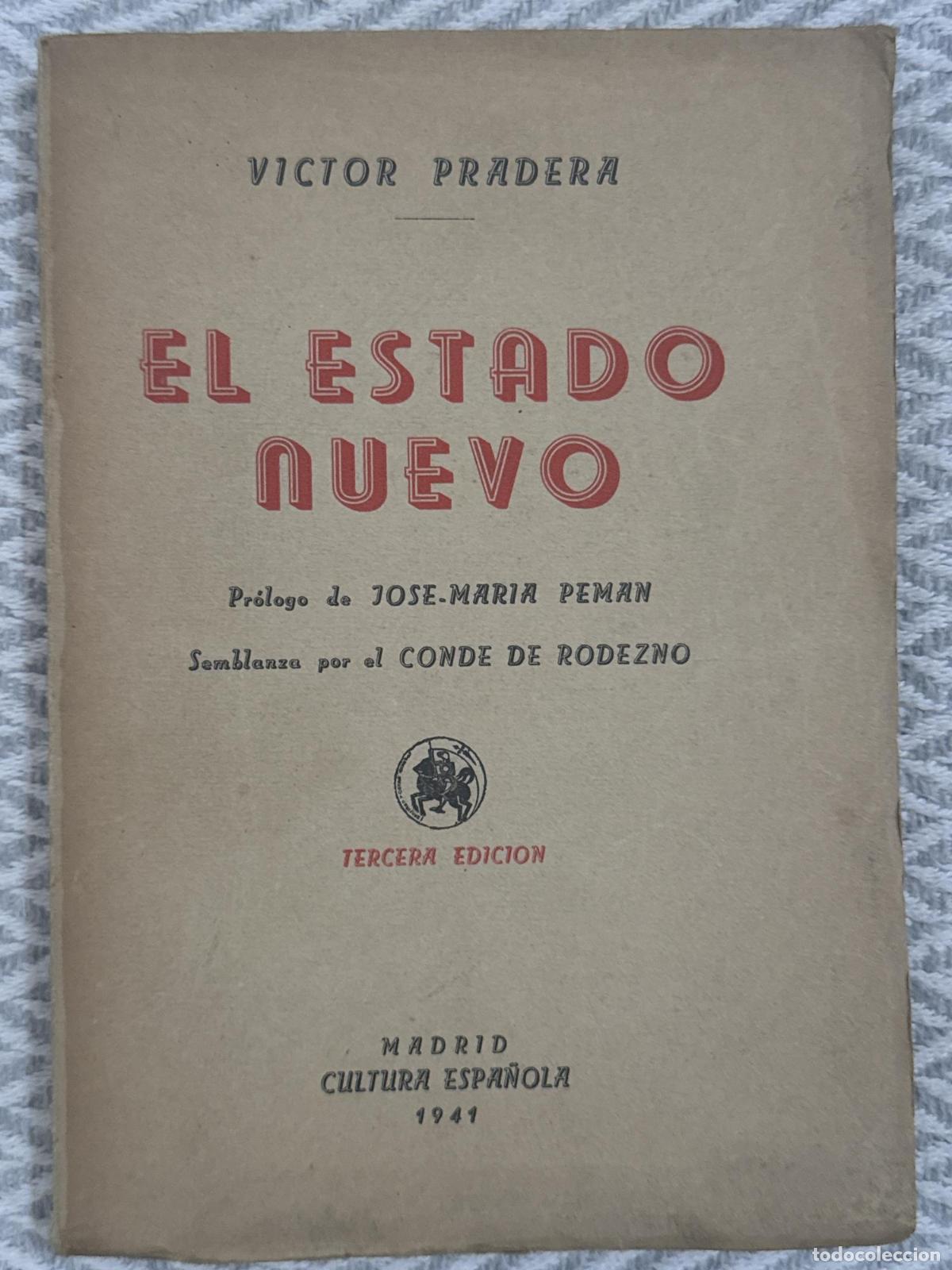 Libros: El estado nuevo - Victor Pradera - Foto 1