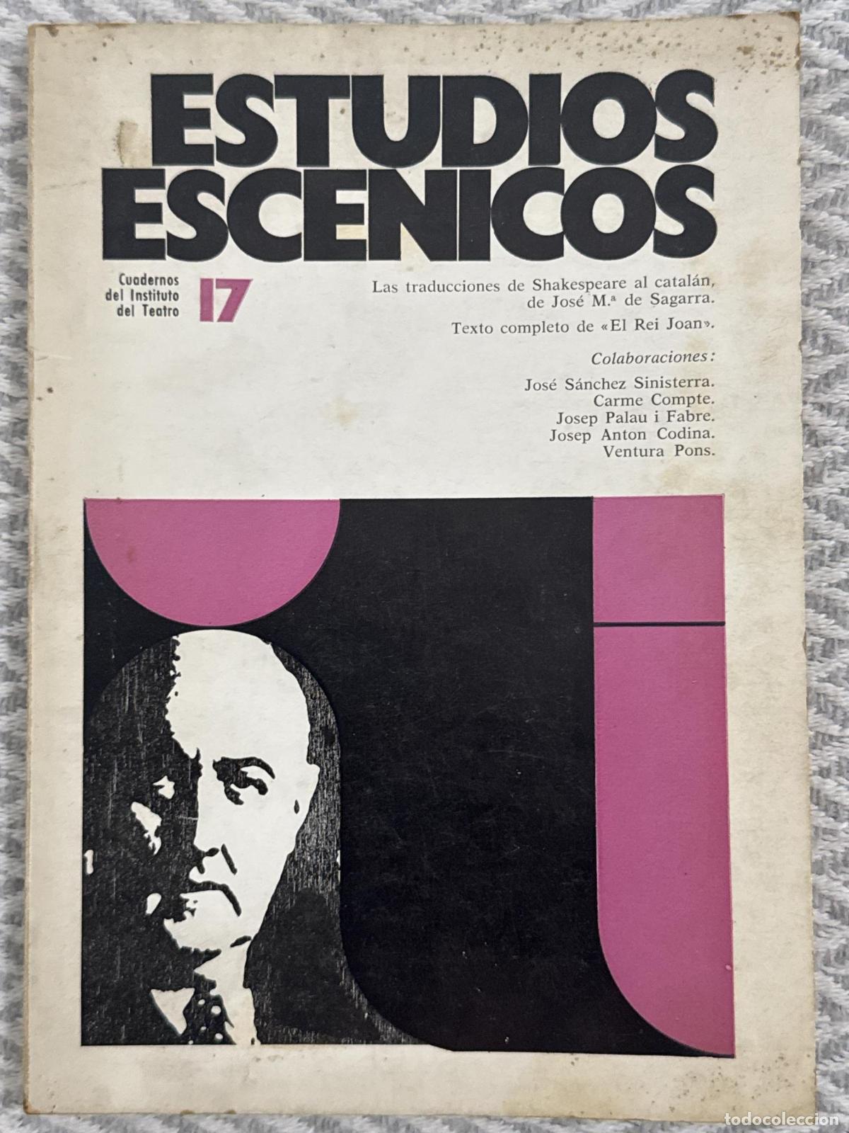 Libri di seconda mano: Estudios esc&eacute;nicos - Xavier Fabregas