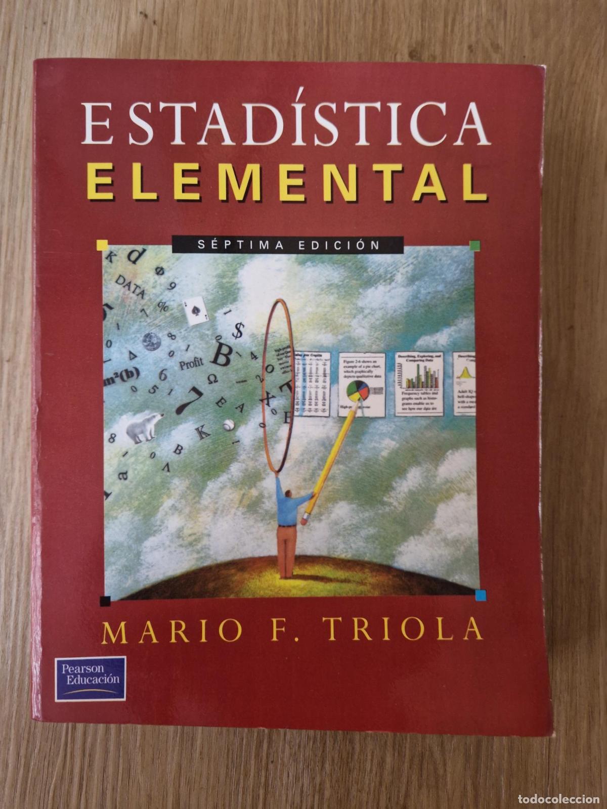Libros: ESTADISTICA ELEMENTAL - Mario F. Triola - Foto 1