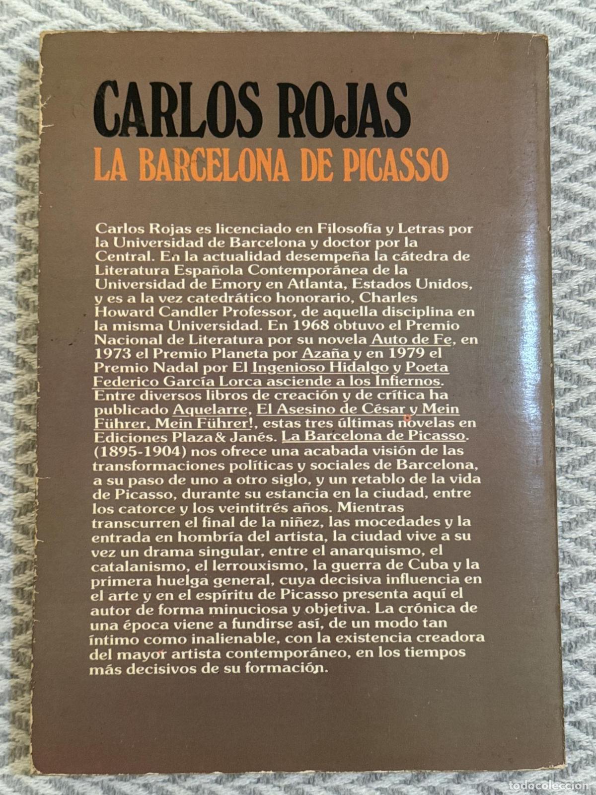 Libros: La Barcelona de Picasso - Rojas, Carlos - Foto 2