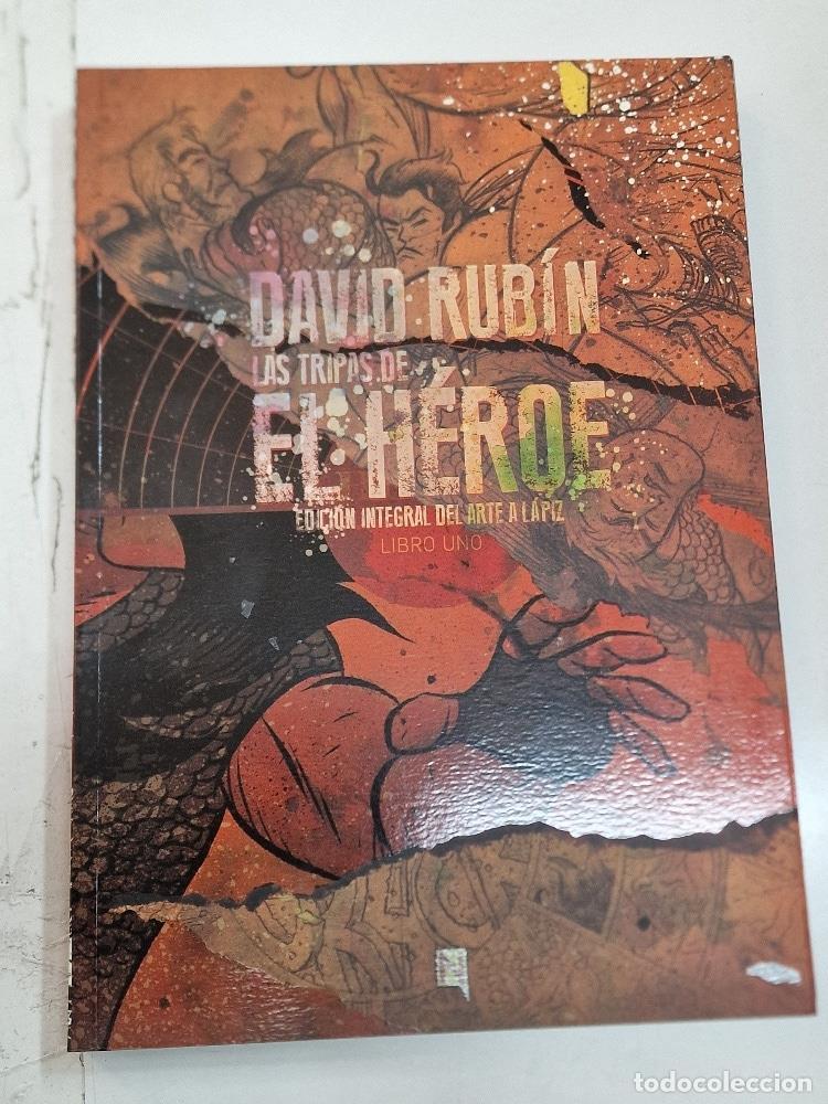 Libri di seconda mano: Ninth Ediciones: Las Tripas de el H&eacute;roe libro Uno. Edici&oacute;n Integral del arte a l&aacute;piz - David Rub&iacute;n