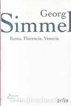 Libros: Roma, Florencia, Venecia - Georg Simmel - Foto 1