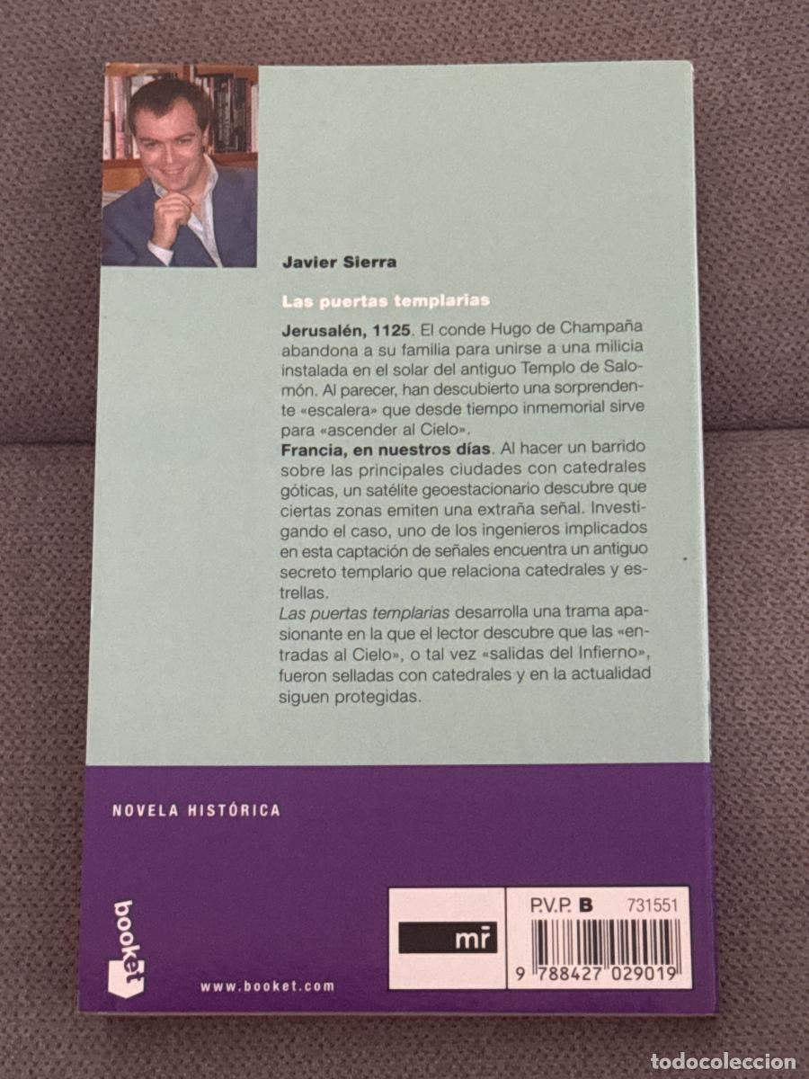 Libros: Las puertas templarias - Sierra Javier - Foto 3