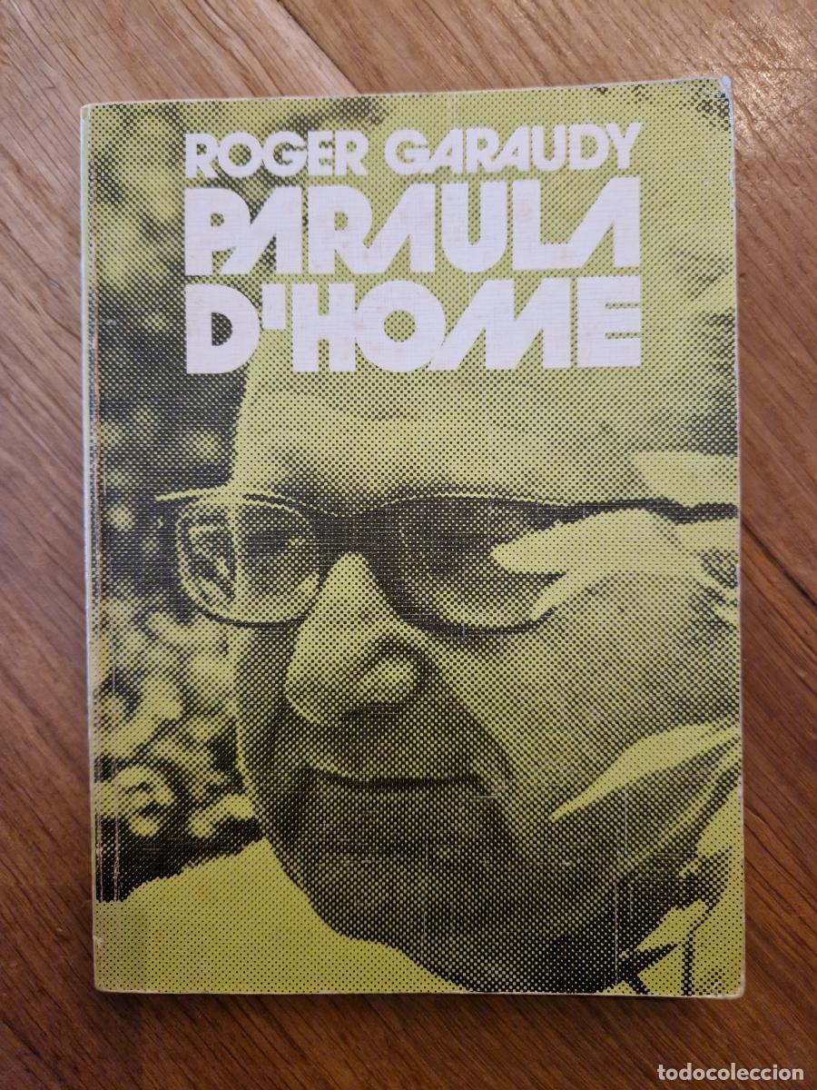Libros: Paraula dhome - Roger Garaudy - Foto 1