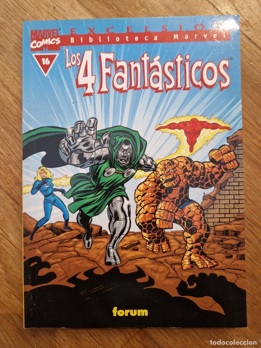 Libros: Biblioteca Marvel: Los 4 fant&aacute;sticos 16 - Vvaa - Foto 1