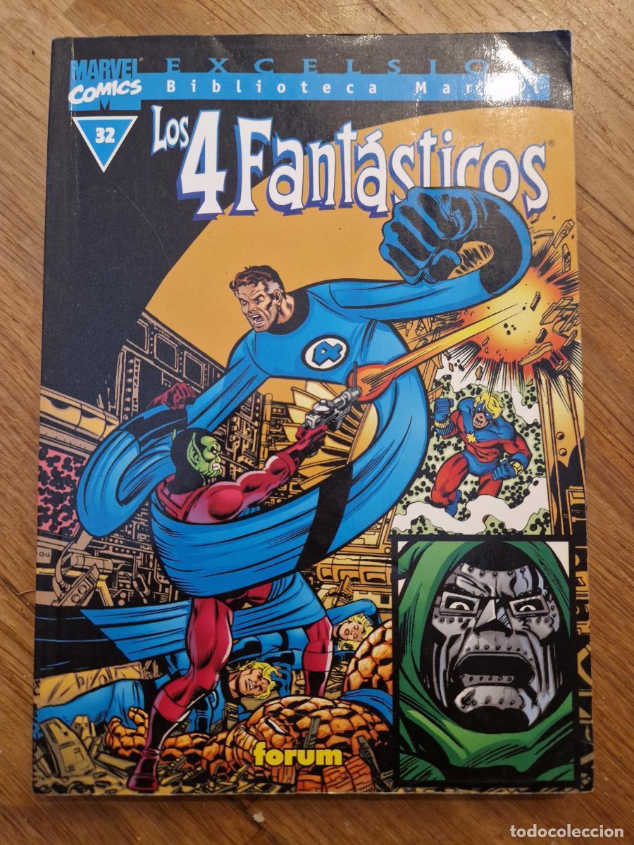 Libros: Biblioteca Marvel: Los 4 fant&aacute;sticos 32 - Vvaa - Foto 1