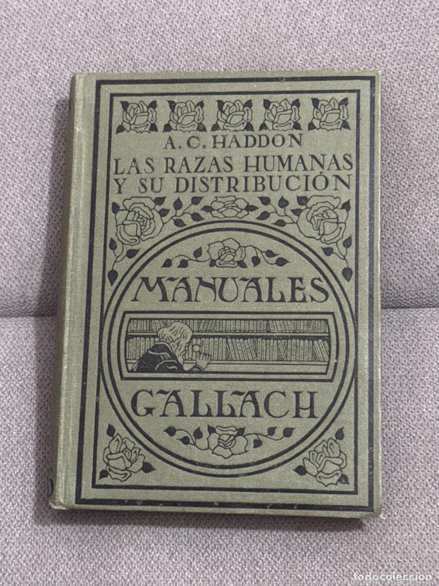 Libros: Las razas humanas y sus distribuci&oacute;n - A. C. Haddon - Foto 1