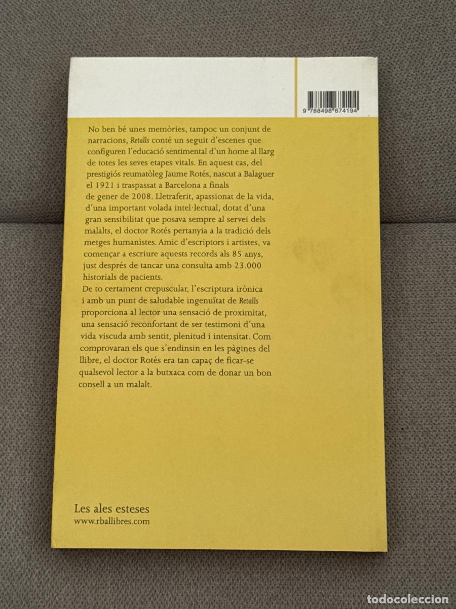 Libros: Retalls - Jaume Rot&eacute;s - Foto 2
