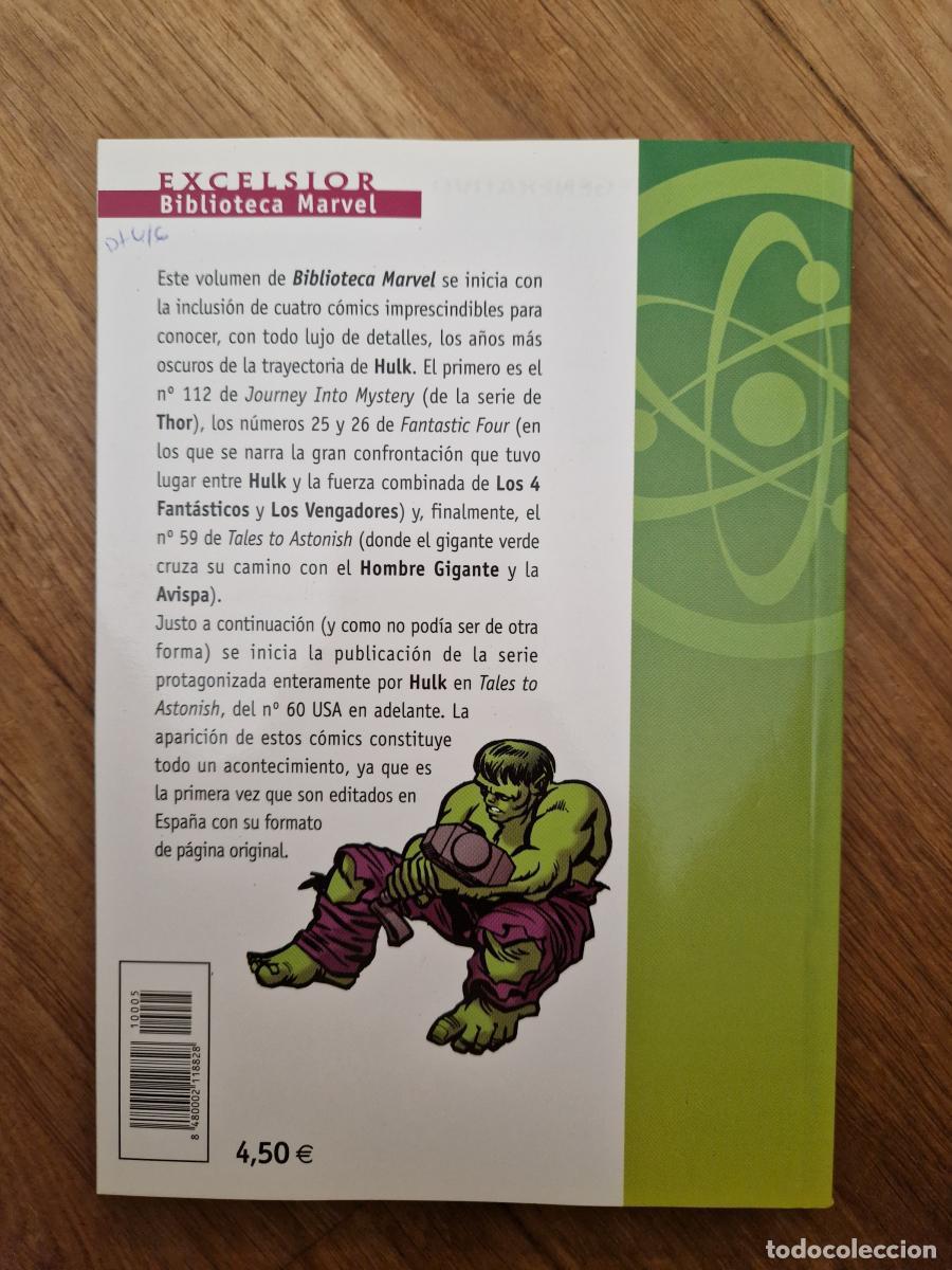 Libros: Biblioteca Marvel. Hulk 05 - - Foto 3