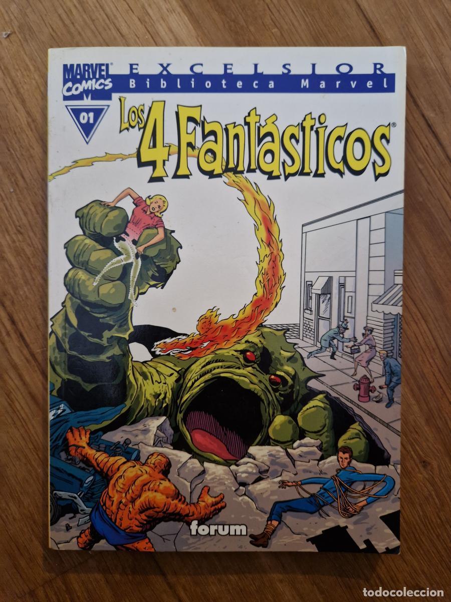 Libros: Biblioteca Marvel. Los 4 Fant&aacute;sticos 01 - - Foto 1