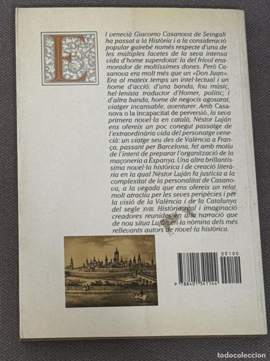 Libros: Casanova o la incapacitat de perversi&oacute; - N&eacute;stor Luj&aacute;n - Foto 3