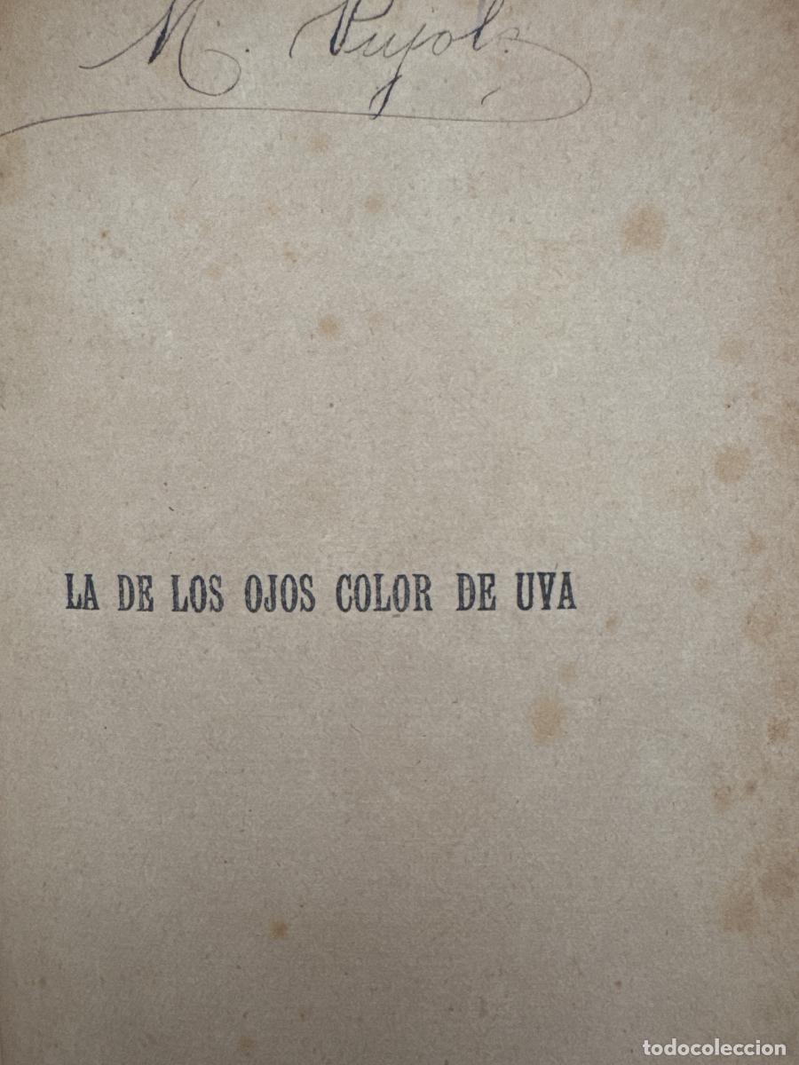 Libros: La de los ojos color de uva - F. Trigo - Foto 4