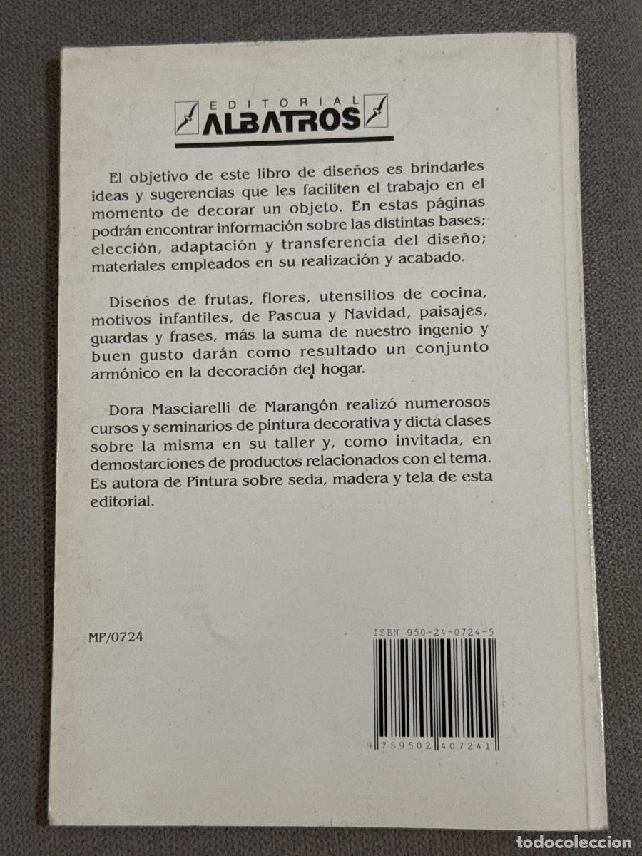 Libros: DISE&Ntilde;OS PARA PINTURA SOBRE MADERA - Dora De Marangon - Foto 2