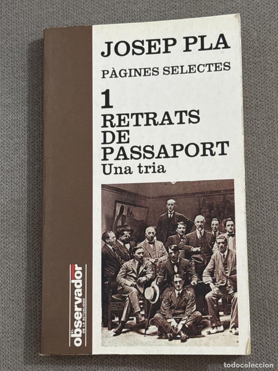 Libros: Retrats de passaport - Pla, Josep - Foto 1
