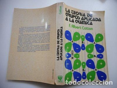 Libros: La teor&iacute;a de grupos aplicada a la qu&iacute;mica- 9789681810474