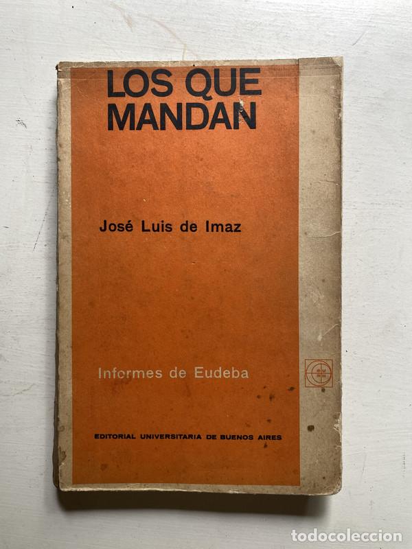 B&uuml;cher: Los que mandan - De Imaz Jose Luis