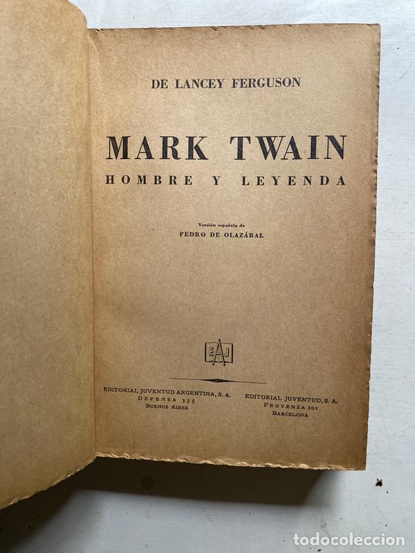 Libros: Mark Twain - Ferguson De Lancey - Foto 1