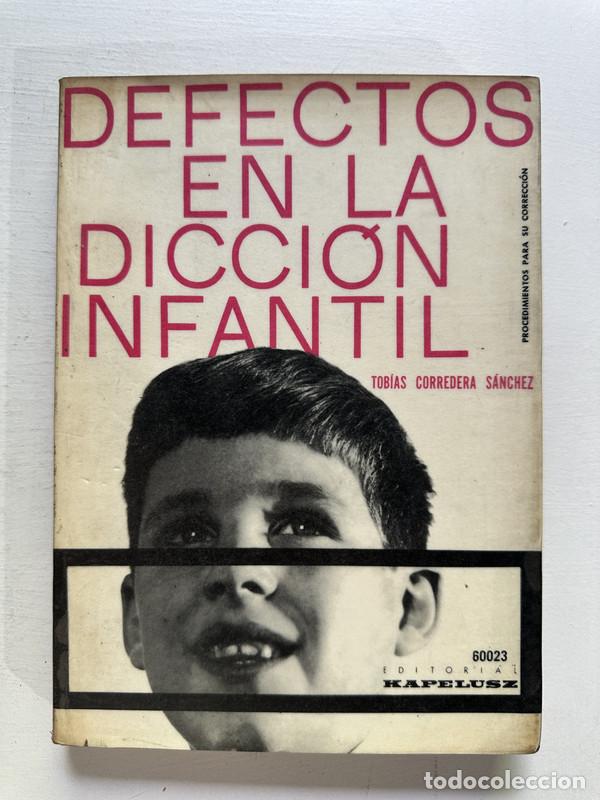 Livros em segunda m&atilde;o: Defectos en la diccion infantil - Corredera Sanchez Tobias