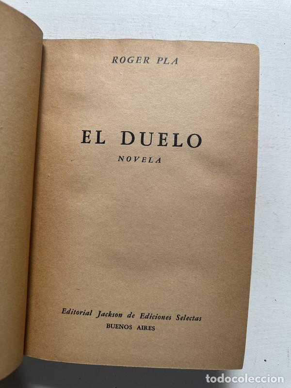 Libros: El duelo - Pla Roger - Foto 1