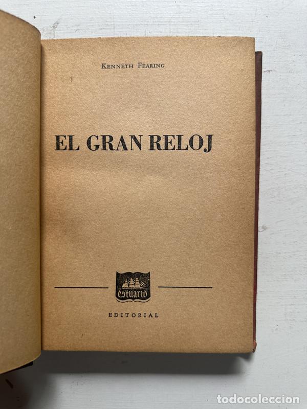 Libros: El gran reloj - Fearing Kenneth - Foto 1