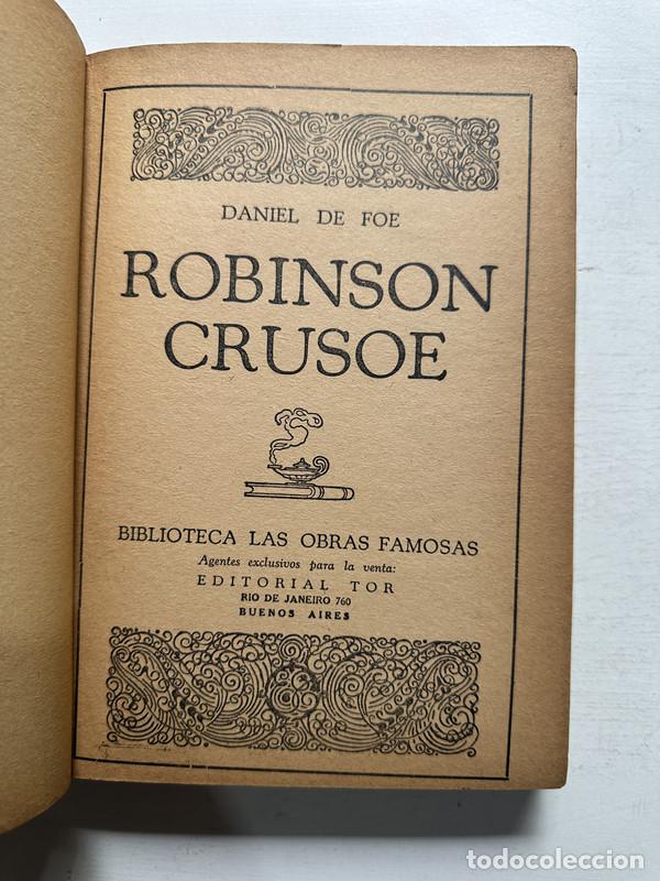 Libros: Robinson Crusoe - Defoe Daniel - Foto 1