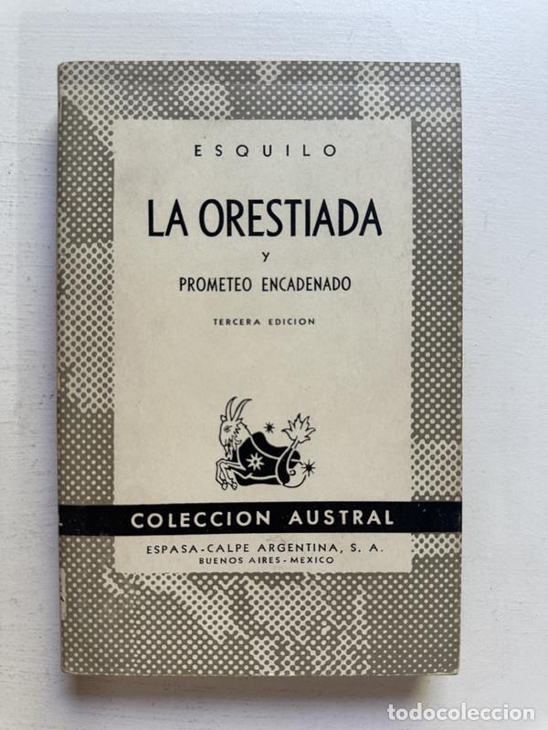 Libros: La Orestiada - Esquilo - Foto 1
