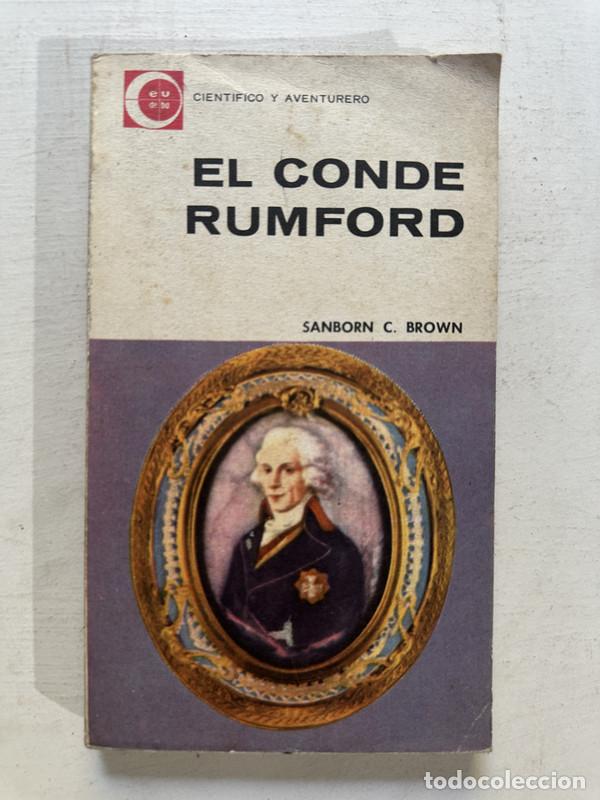 Libros: El conde Rumford - Brown Sanborn C. - Foto 1